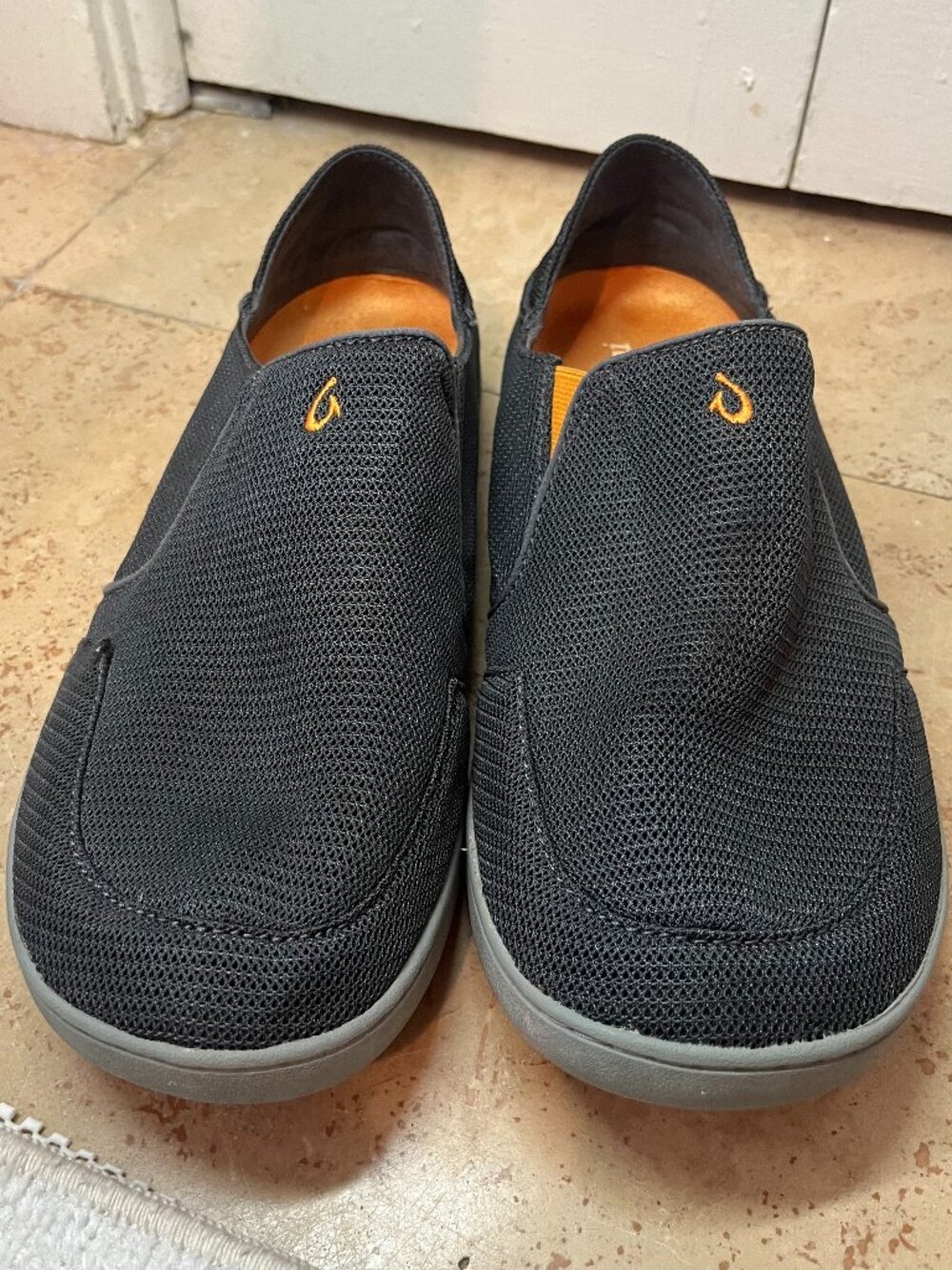 OluKai Nohea Mesh Slip-On Shoes Men’s 11 Gray Comfort Casual